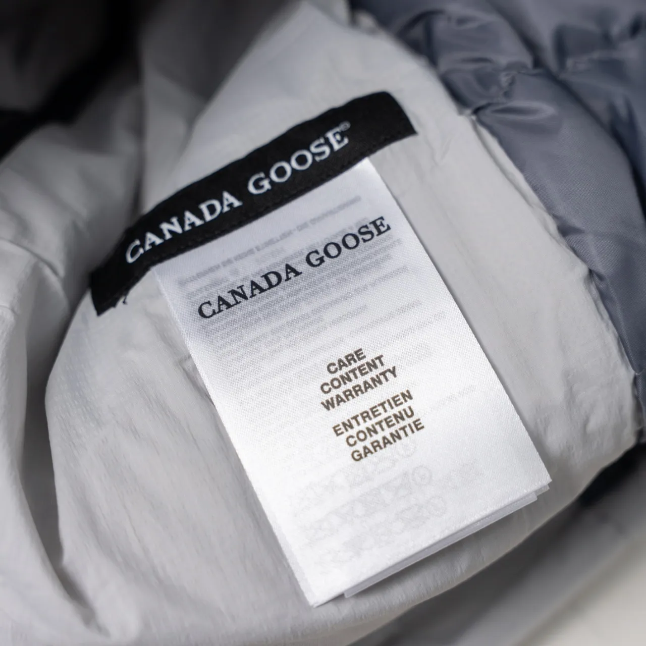 P860 CANADA GOOSE丨Canada Goose 5078 single zipper armband hooded down jacket Color: Silver Gray Size: XS-XL
